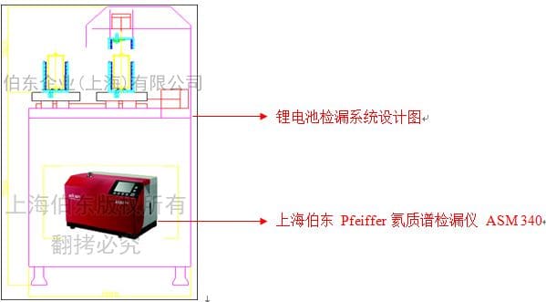 氦質(zhì)譜檢漏儀鋰電池檢漏