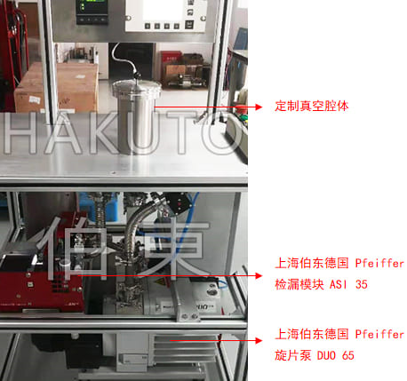 模塊化檢漏儀應用于電子元器件檢漏系統