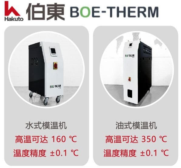 丹麥 BOE-THERM 模溫機, 水式模溫機, 油式模溫機