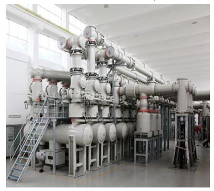 氦質譜檢漏儀氣體絕緣全封閉組合開關電器 GIS 外殼檢漏