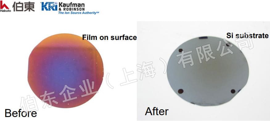 KRi 考夫曼離子源表面預清潔 Pre-clean 應用