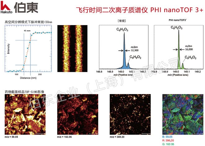 飛行時間二次離子質譜儀 PHI nanoTOF 3+